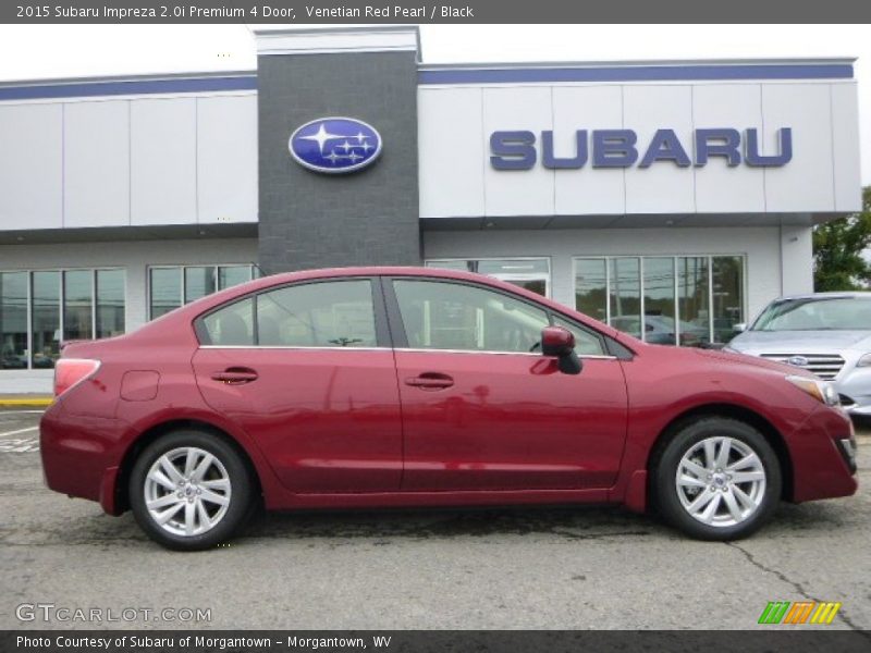 Venetian Red Pearl / Black 2015 Subaru Impreza 2.0i Premium 4 Door