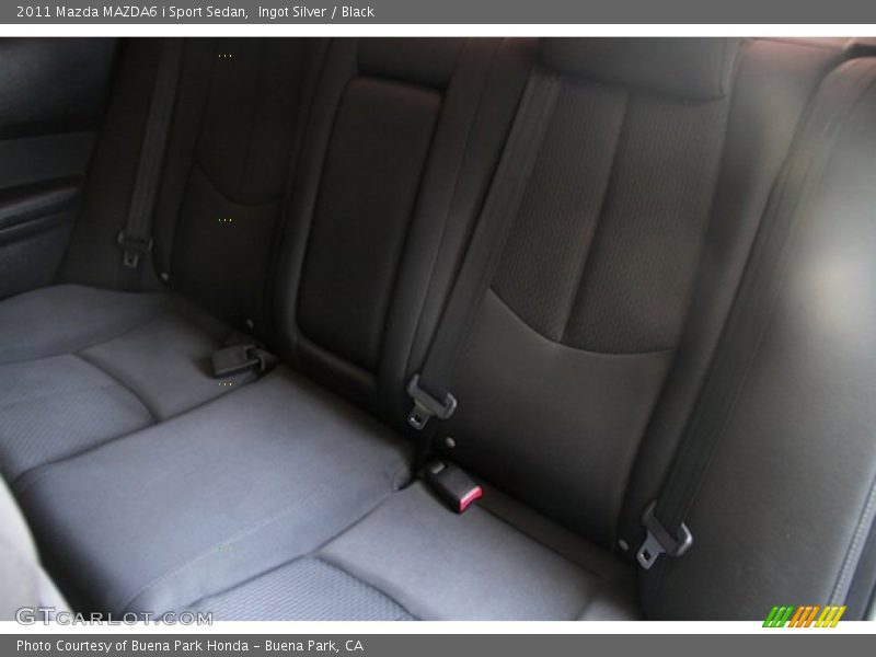 Ingot Silver / Black 2011 Mazda MAZDA6 i Sport Sedan