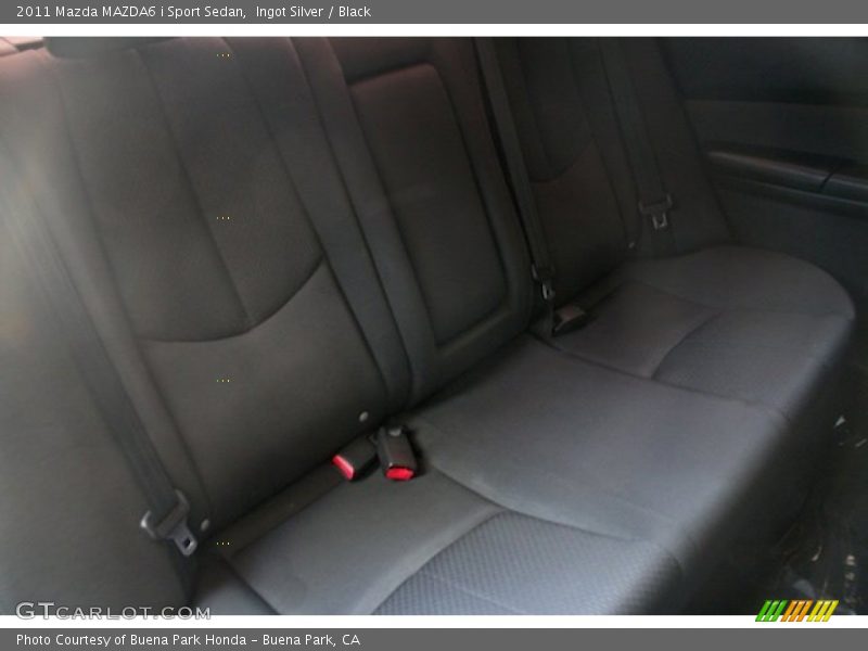 Ingot Silver / Black 2011 Mazda MAZDA6 i Sport Sedan