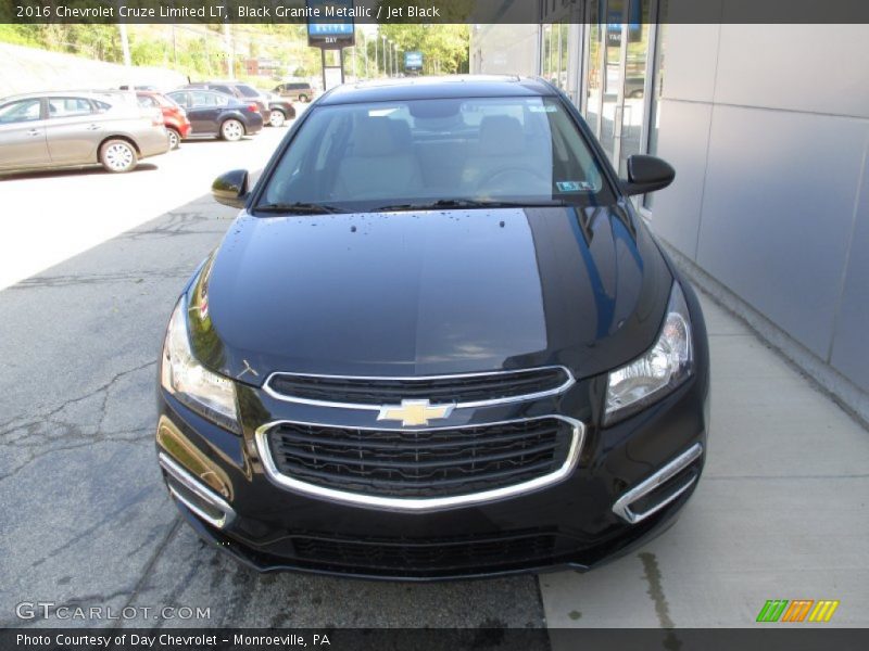Black Granite Metallic / Jet Black 2016 Chevrolet Cruze Limited LT