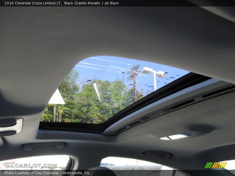 Black Granite Metallic / Jet Black 2016 Chevrolet Cruze Limited LT
