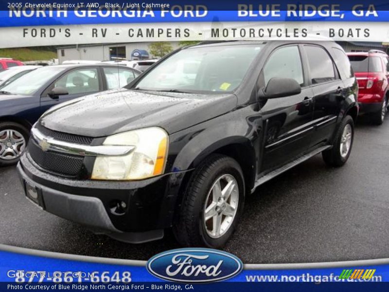 Black / Light Cashmere 2005 Chevrolet Equinox LT AWD