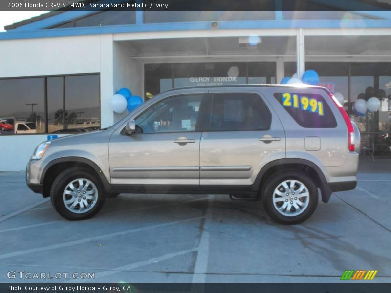 Sahara Sand Metallic / Ivory 2006 Honda CR-V SE 4WD