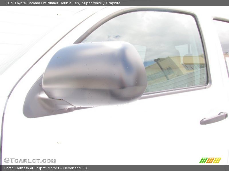 Super White / Graphite 2015 Toyota Tacoma PreRunner Double Cab