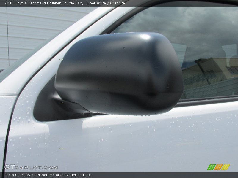 Super White / Graphite 2015 Toyota Tacoma PreRunner Double Cab