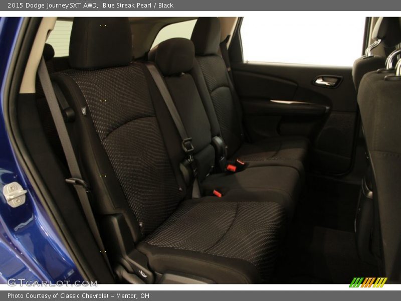 Blue Streak Pearl / Black 2015 Dodge Journey SXT AWD