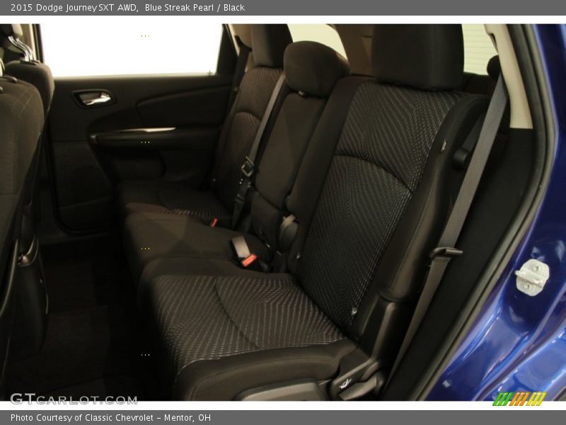 Blue Streak Pearl / Black 2015 Dodge Journey SXT AWD