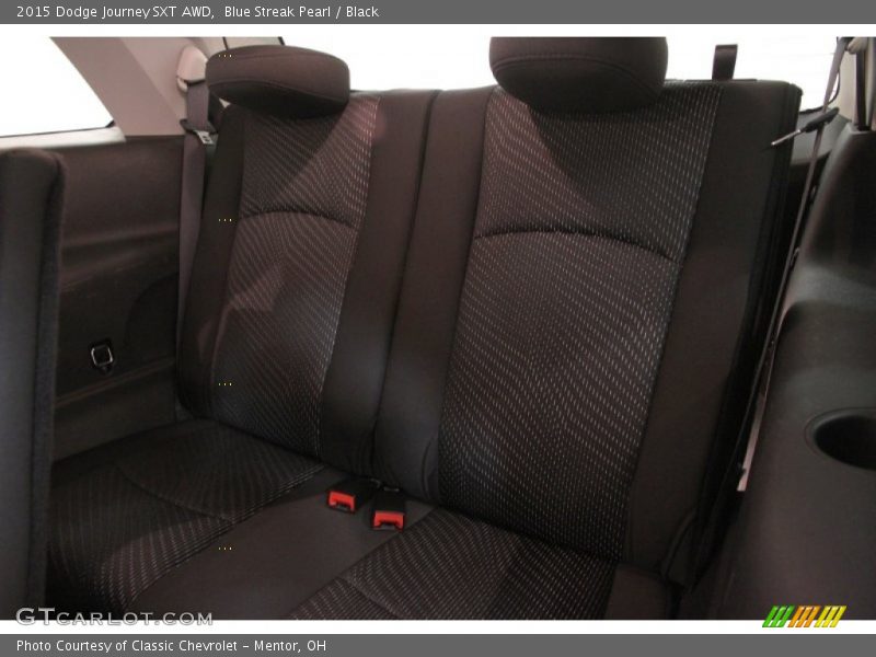 Blue Streak Pearl / Black 2015 Dodge Journey SXT AWD