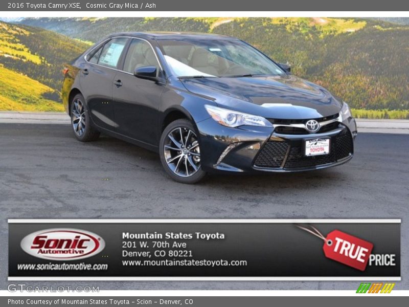 Cosmic Gray Mica / Ash 2016 Toyota Camry XSE