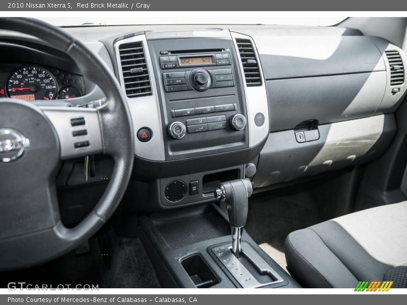 Red Brick Metallic / Gray 2010 Nissan Xterra S