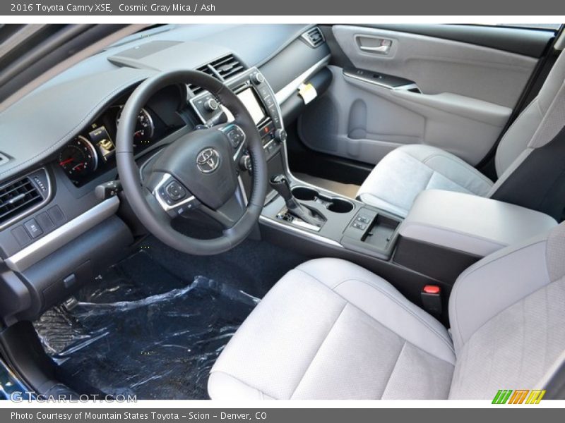  2016 Camry XSE Ash Interior