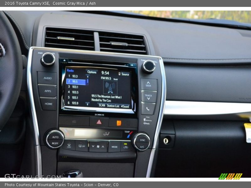 Cosmic Gray Mica / Ash 2016 Toyota Camry XSE