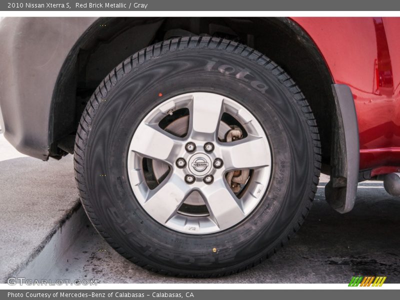 Red Brick Metallic / Gray 2010 Nissan Xterra S