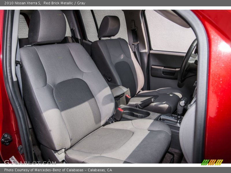 Red Brick Metallic / Gray 2010 Nissan Xterra S