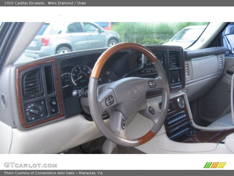 White Diamond / Shale 2003 Cadillac Escalade