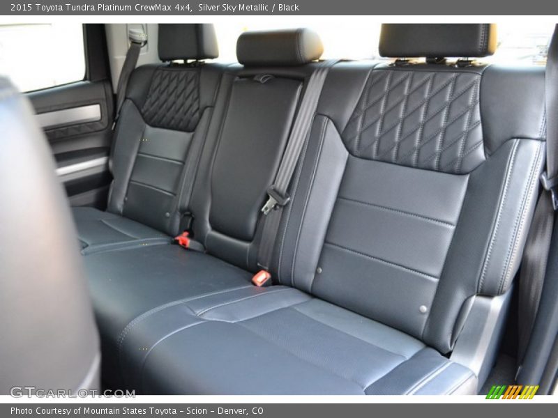 Silver Sky Metallic / Black 2015 Toyota Tundra Platinum CrewMax 4x4