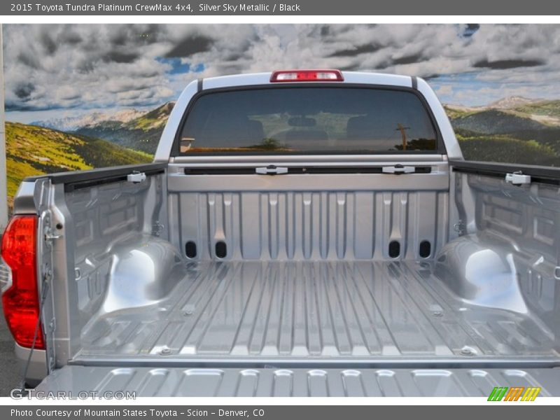 Silver Sky Metallic / Black 2015 Toyota Tundra Platinum CrewMax 4x4