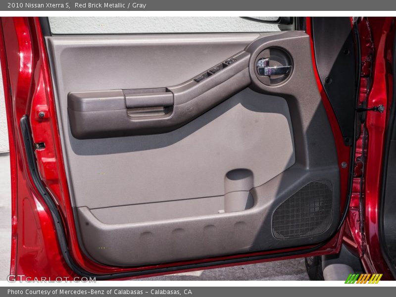 Red Brick Metallic / Gray 2010 Nissan Xterra S