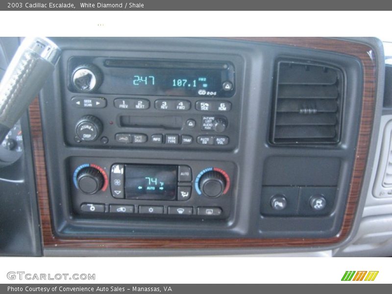White Diamond / Shale 2003 Cadillac Escalade