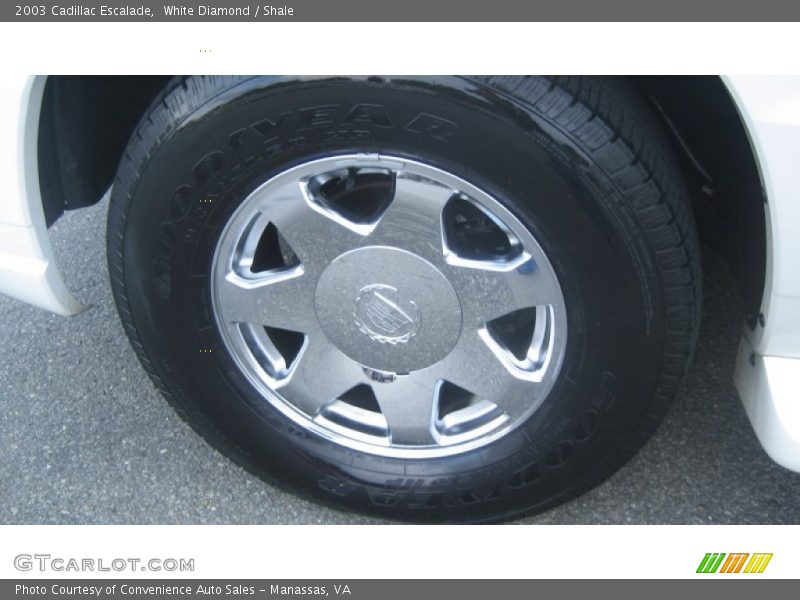White Diamond / Shale 2003 Cadillac Escalade