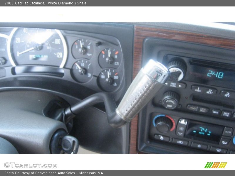 White Diamond / Shale 2003 Cadillac Escalade