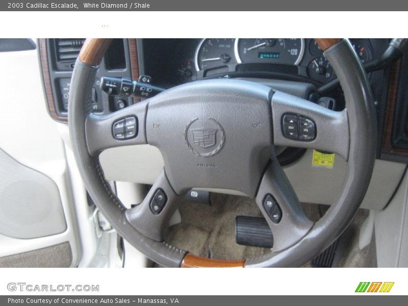 White Diamond / Shale 2003 Cadillac Escalade
