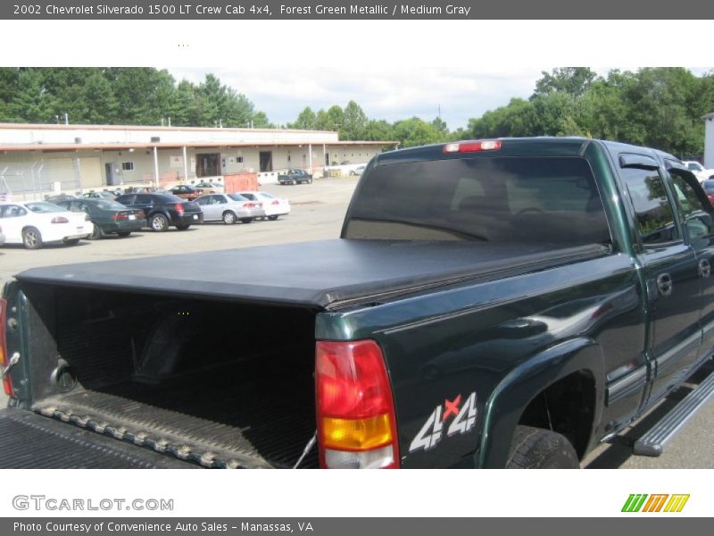 Forest Green Metallic / Medium Gray 2002 Chevrolet Silverado 1500 LT Crew Cab 4x4