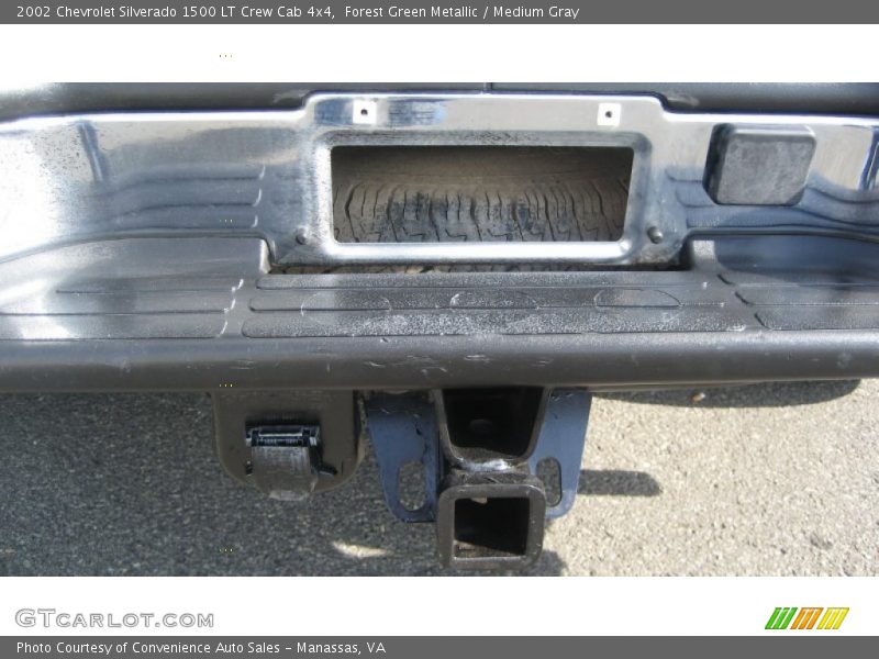Forest Green Metallic / Medium Gray 2002 Chevrolet Silverado 1500 LT Crew Cab 4x4