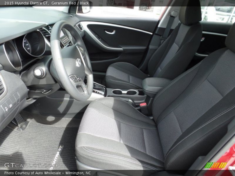 Geranium Red / Black 2015 Hyundai Elantra GT