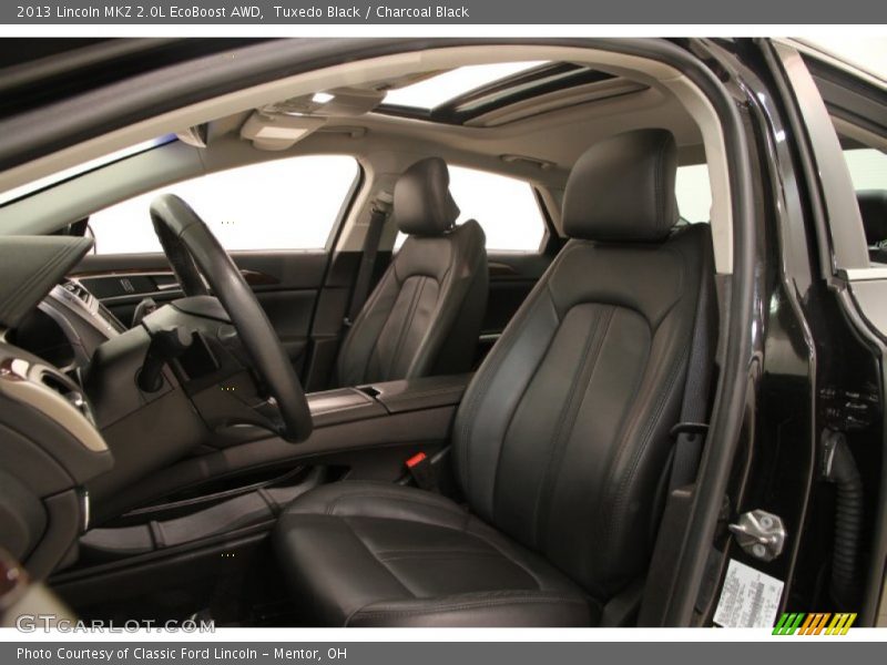 Tuxedo Black / Charcoal Black 2013 Lincoln MKZ 2.0L EcoBoost AWD