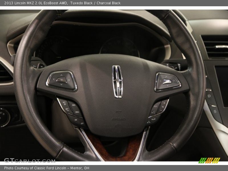Tuxedo Black / Charcoal Black 2013 Lincoln MKZ 2.0L EcoBoost AWD