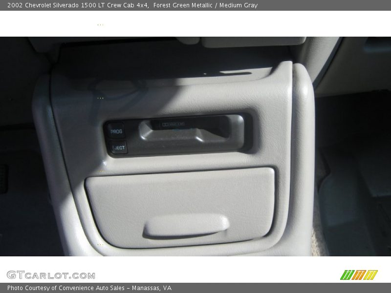 Forest Green Metallic / Medium Gray 2002 Chevrolet Silverado 1500 LT Crew Cab 4x4