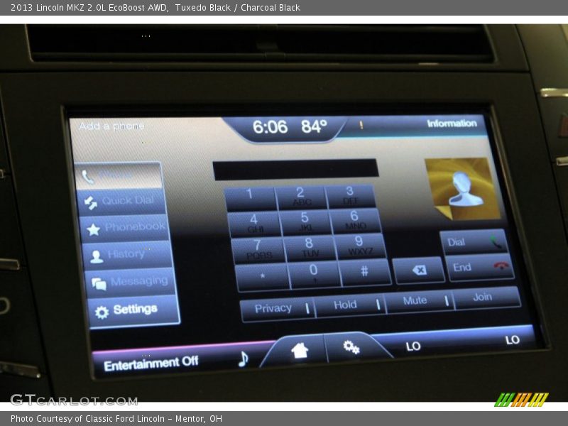 Tuxedo Black / Charcoal Black 2013 Lincoln MKZ 2.0L EcoBoost AWD