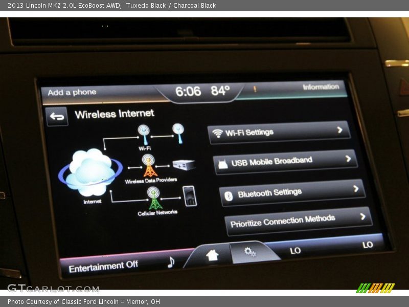 Tuxedo Black / Charcoal Black 2013 Lincoln MKZ 2.0L EcoBoost AWD