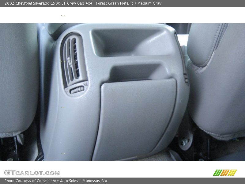 Forest Green Metallic / Medium Gray 2002 Chevrolet Silverado 1500 LT Crew Cab 4x4