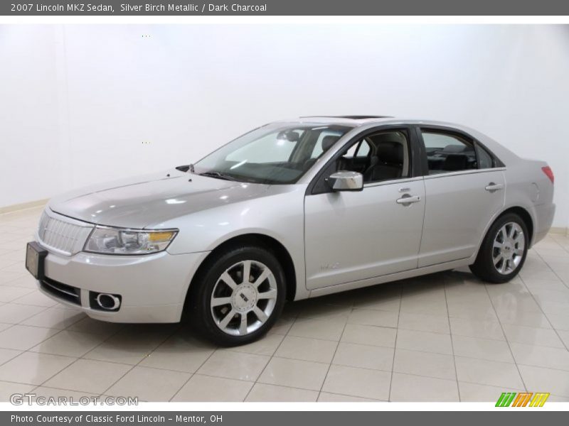 Silver Birch Metallic / Dark Charcoal 2007 Lincoln MKZ Sedan