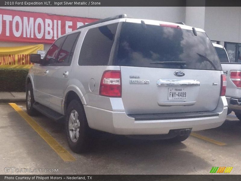 Ingot Silver Metallic / Stone 2010 Ford Expedition XLT
