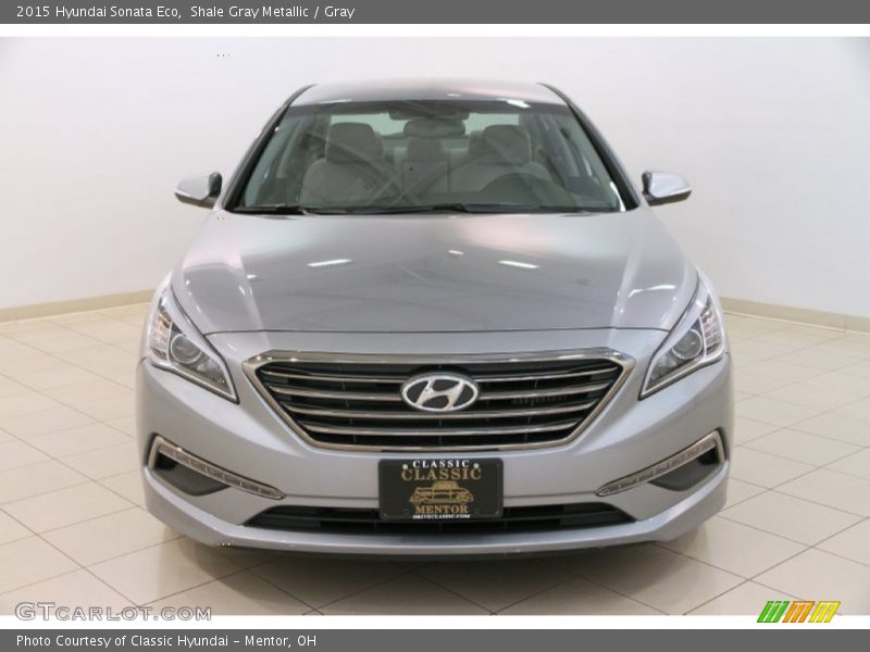 Shale Gray Metallic / Gray 2015 Hyundai Sonata Eco