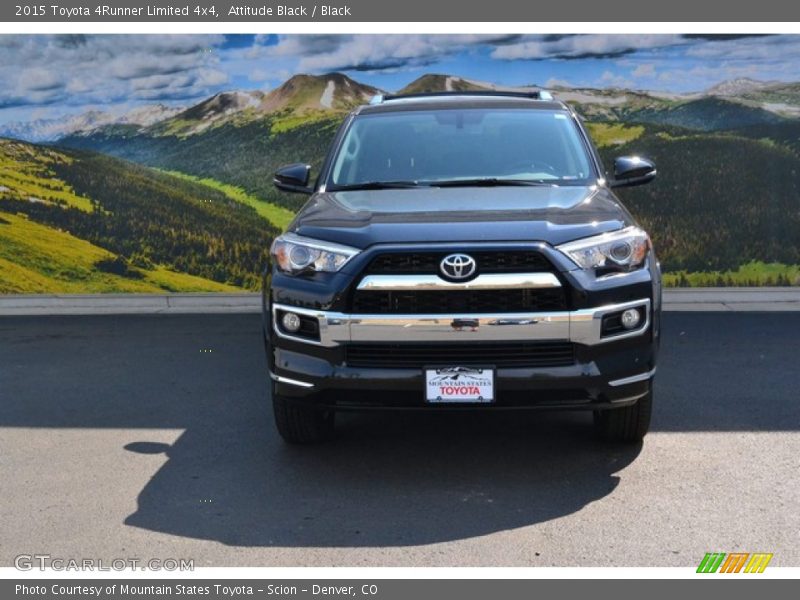 Attitude Black / Black 2015 Toyota 4Runner Limited 4x4
