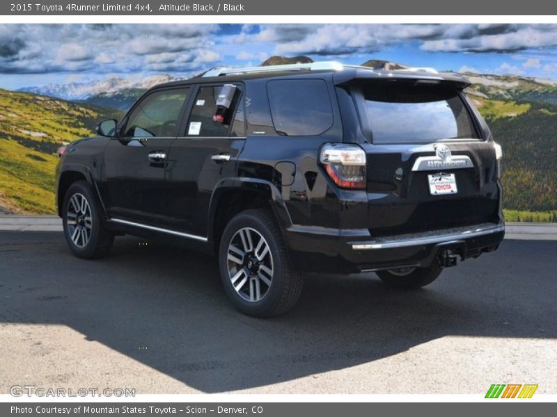 Attitude Black / Black 2015 Toyota 4Runner Limited 4x4