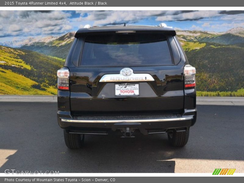 Attitude Black / Black 2015 Toyota 4Runner Limited 4x4