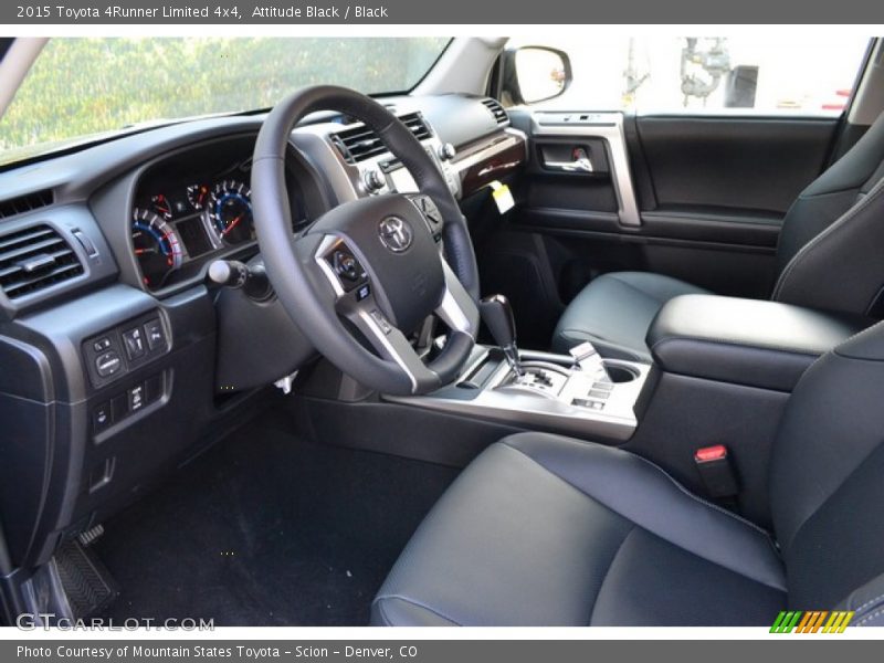 Attitude Black / Black 2015 Toyota 4Runner Limited 4x4