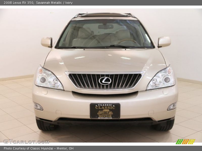 Savannah Metallic / Ivory 2008 Lexus RX 350
