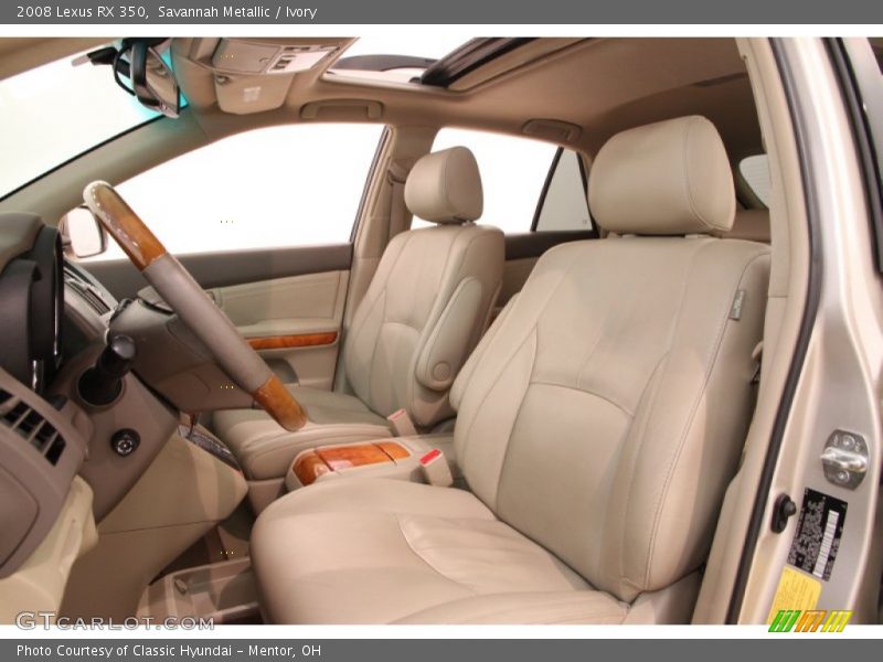 Savannah Metallic / Ivory 2008 Lexus RX 350