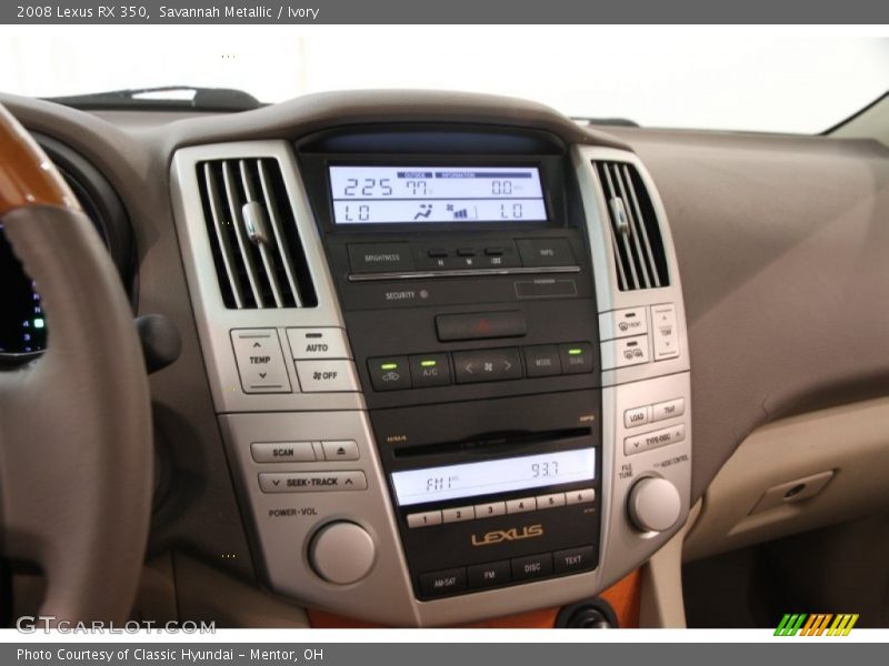 Savannah Metallic / Ivory 2008 Lexus RX 350