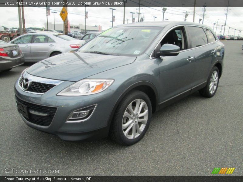 Dolphin Gray Mica / Black 2011 Mazda CX-9 Grand Touring AWD