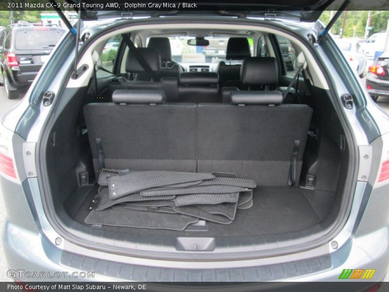 Dolphin Gray Mica / Black 2011 Mazda CX-9 Grand Touring AWD