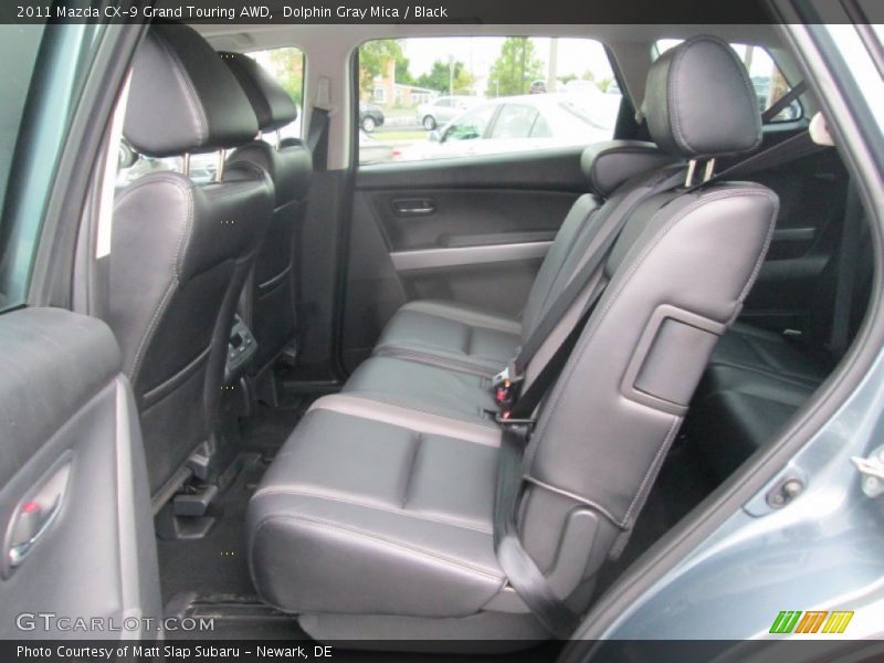 Dolphin Gray Mica / Black 2011 Mazda CX-9 Grand Touring AWD