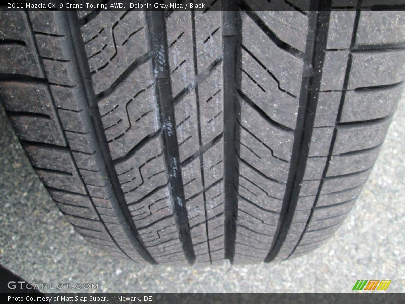 Dolphin Gray Mica / Black 2011 Mazda CX-9 Grand Touring AWD