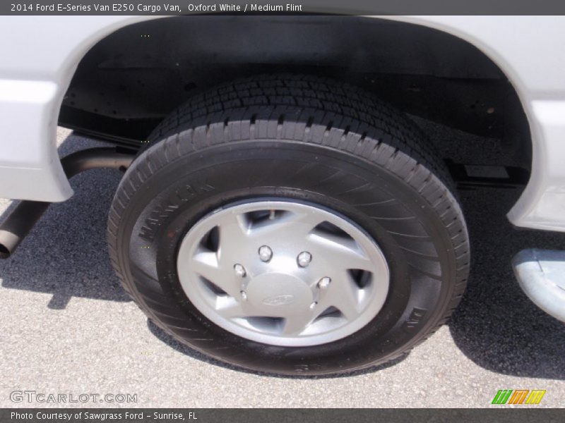 Oxford White / Medium Flint 2014 Ford E-Series Van E250 Cargo Van